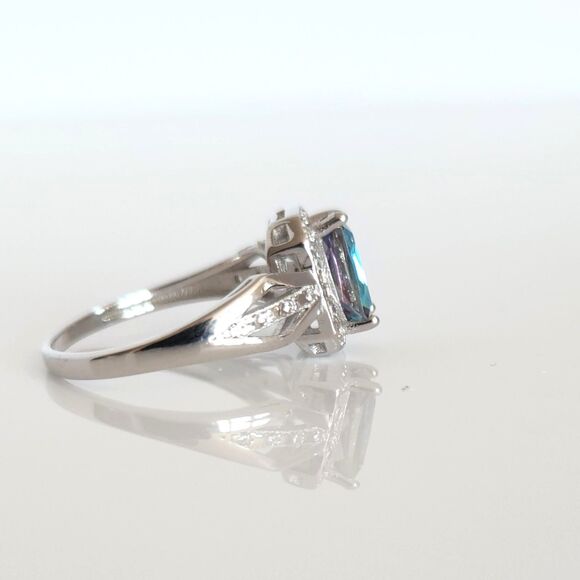 Mystic Gemstone Ring 1.3 Carats Size 7 - Picture 4 of 7